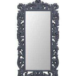 KARE Design Miroir Mural Baroque Valentina Gris 100X190Cm
