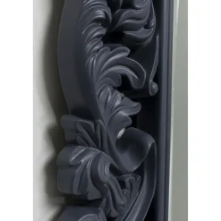 KARE Design Miroir Mural Baroque Valentina Gris 100X190Cm