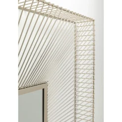 KARE Design Miroir Mural Dimension Champagne 91X91