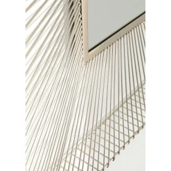 KARE Design Miroir Mural Dimension Champagne 91X91