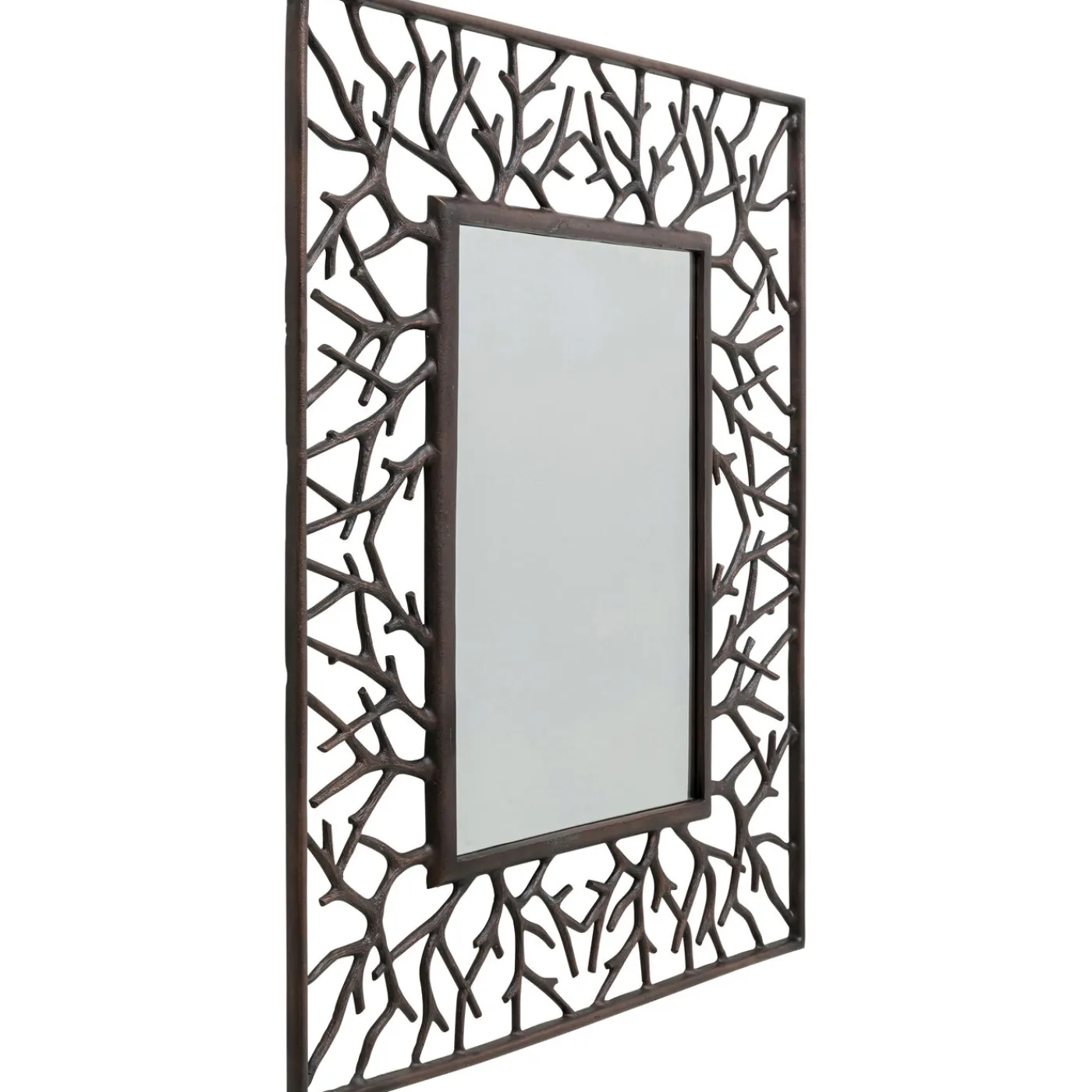 KARE Design Miroir Mural Tree Branch Square 100X82Cm