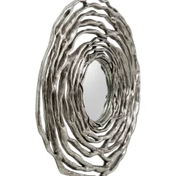 KARE Design Miroir Mural Twiggy Argente O121Cm