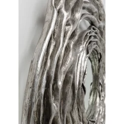 KARE Design Miroir Mural Twiggy Argente O121Cm