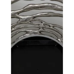KARE Design Miroir Mural Twiggy Argente O121Cm
