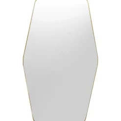 KARE Design Miroir Shape Hexagon Laiton 64X95Cm