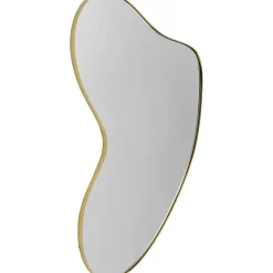 KARE Design Miroir Shape Laiton 110X120Cm