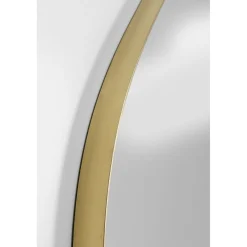 KARE Design Miroir Shape Laiton 110X120Cm