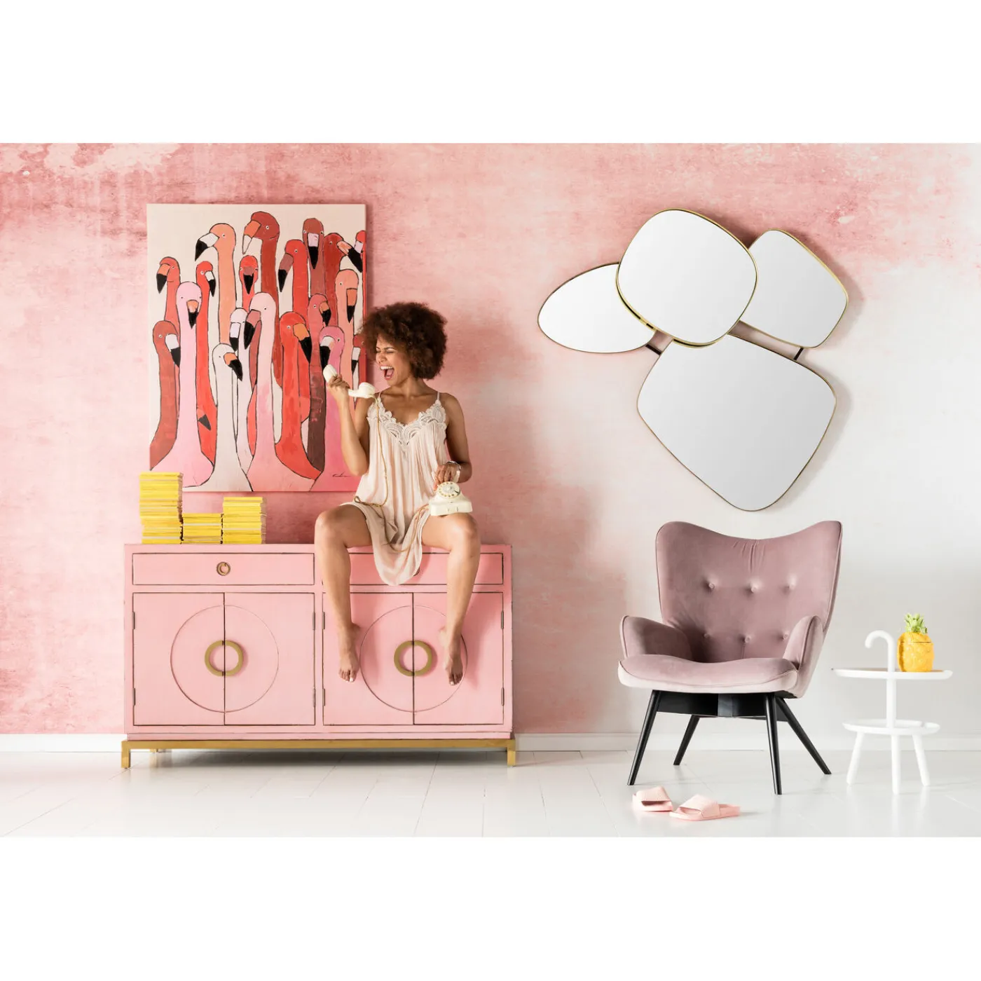 KARE Design Miroir Shapes 130X110Cm