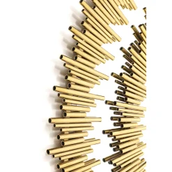 KARE Design Miroir Solare Dore O132Cm