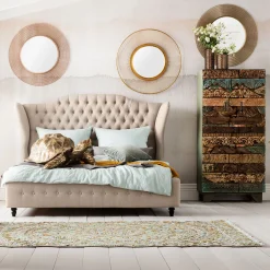 KARE Design Miroir Sun Storm Gold O93Cm