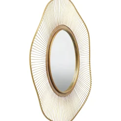 KARE Design Miroir Sun Storm Gold O93Cm