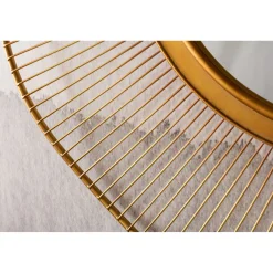 KARE Design Miroir Sun Storm Gold O93Cm