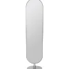 KARE Design Miroir Sur Pied Curvy Acier Poli 40X170Cm