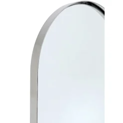 KARE Design Miroir Sur Pied Curvy Acier Poli 40X170Cm