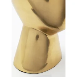 KARE Design Objet Décoratif Abstract Face Dore 28Cm