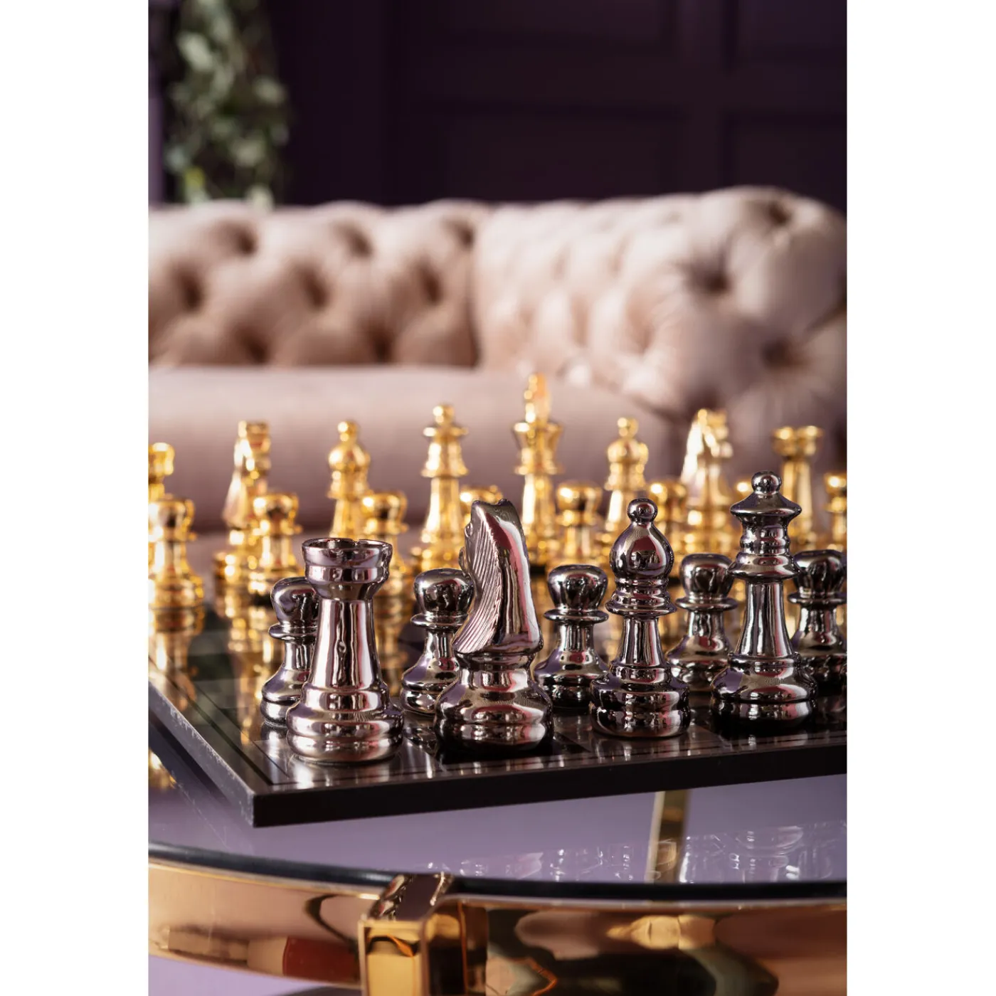 KARE Design Objet Décoratif Chess 60X60Cm