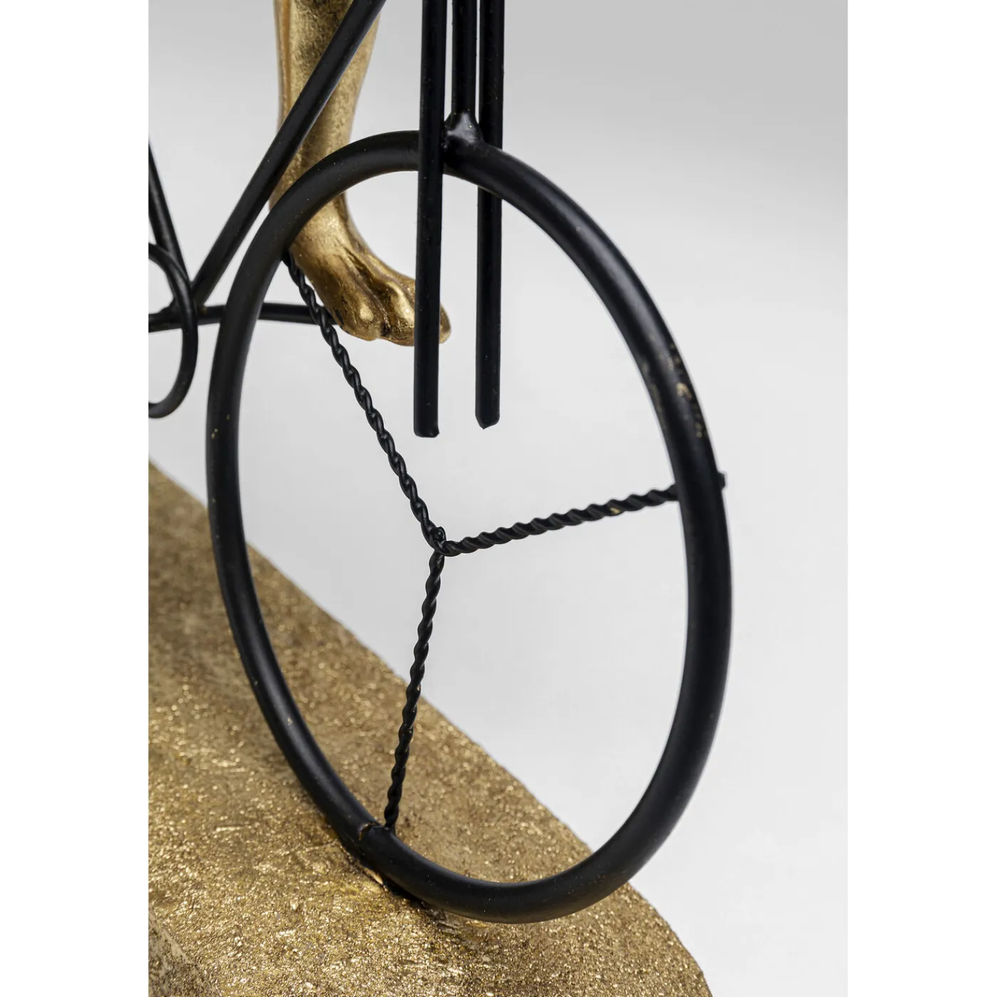 KARE Design Objet Décoratif Cyclist Rabbit 39Cm