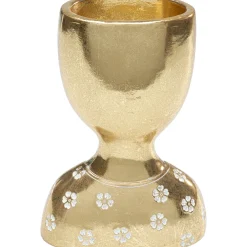 KARE Design Objet Décoratif Daisy Head Dore 19Cm