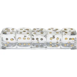 KARE Design Objet Décoratif Dice Transparent 17X4Cm