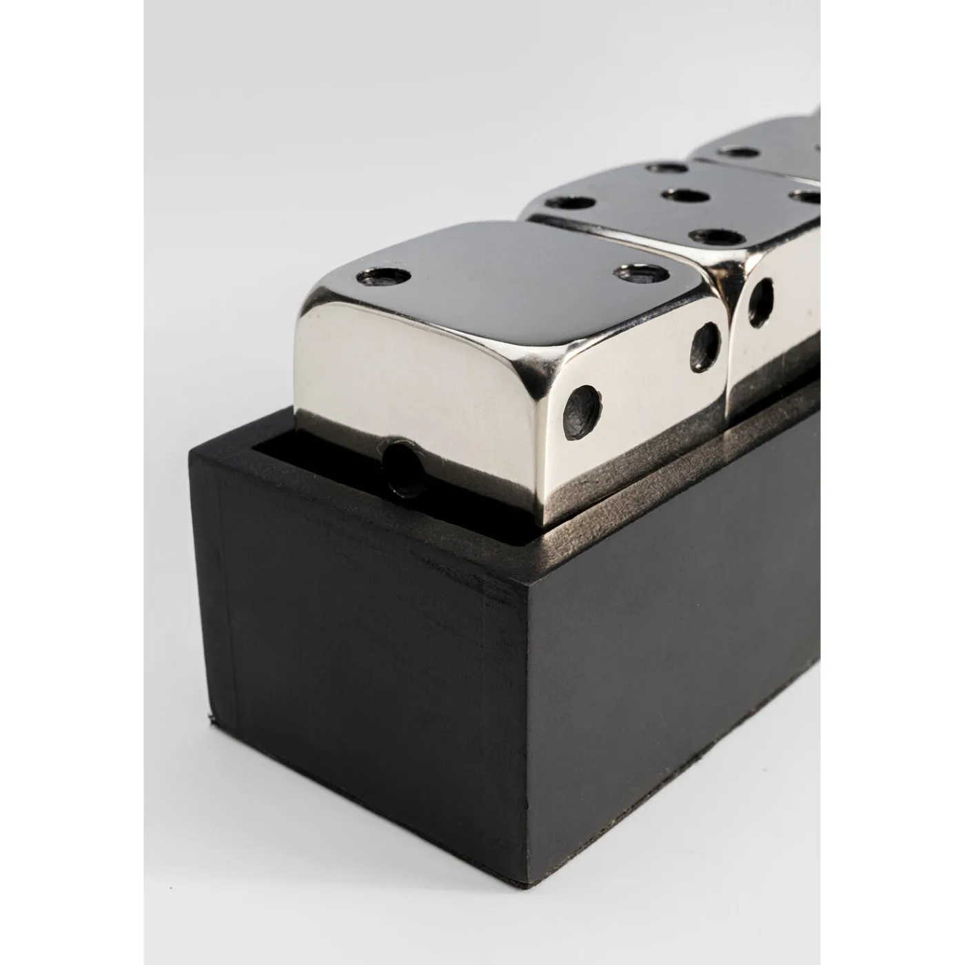 KARE Design Objet Décoratif Dices Argente 20X6Cm