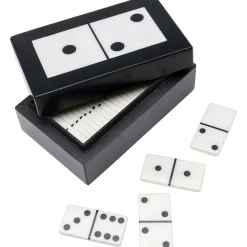 KARE Design Objet Décoratif Domino Noir/Blanc 14X5Cm