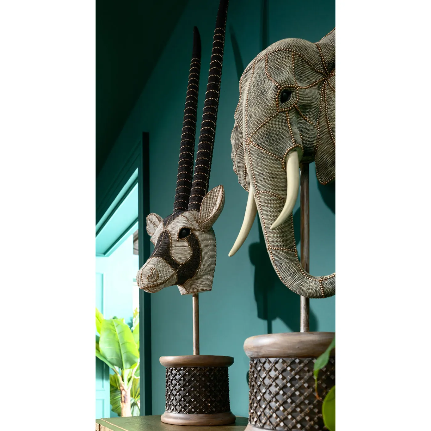 KARE Design Objet Décoratif Elephant Head Pearls 76