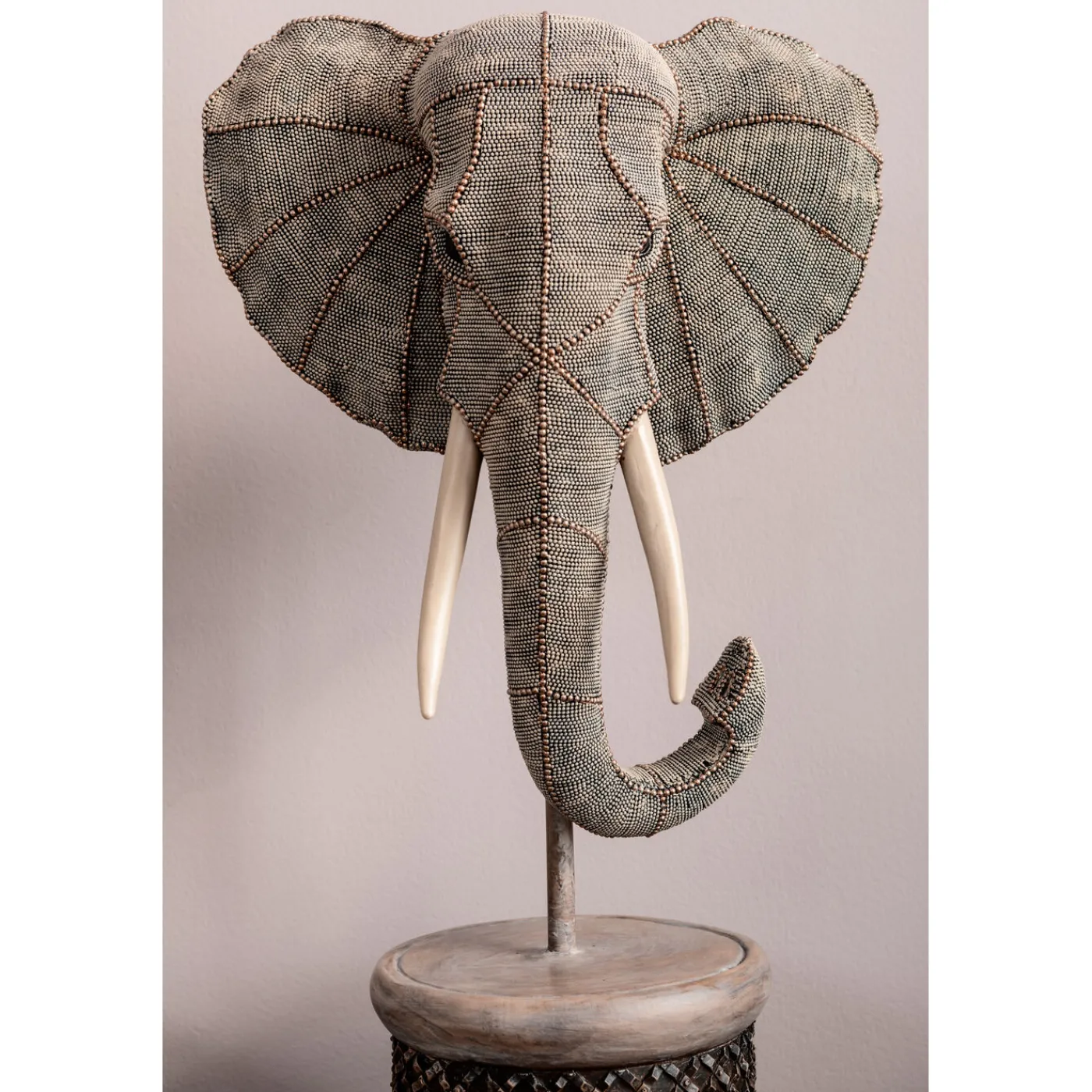 KARE Design Objet Décoratif Elephant Head Pearls 76