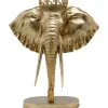 KARE Design Objet Décoratif Elephant Royal Dore 57Cm