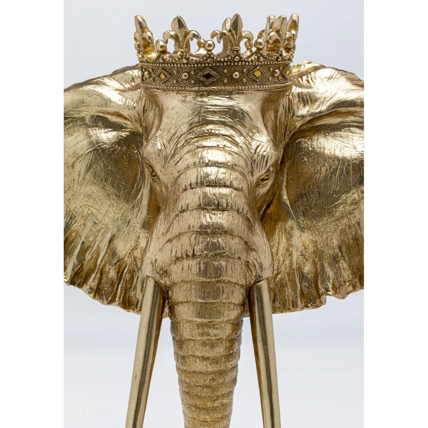KARE Design Objet Décoratif Elephant Royal Dore 57Cm