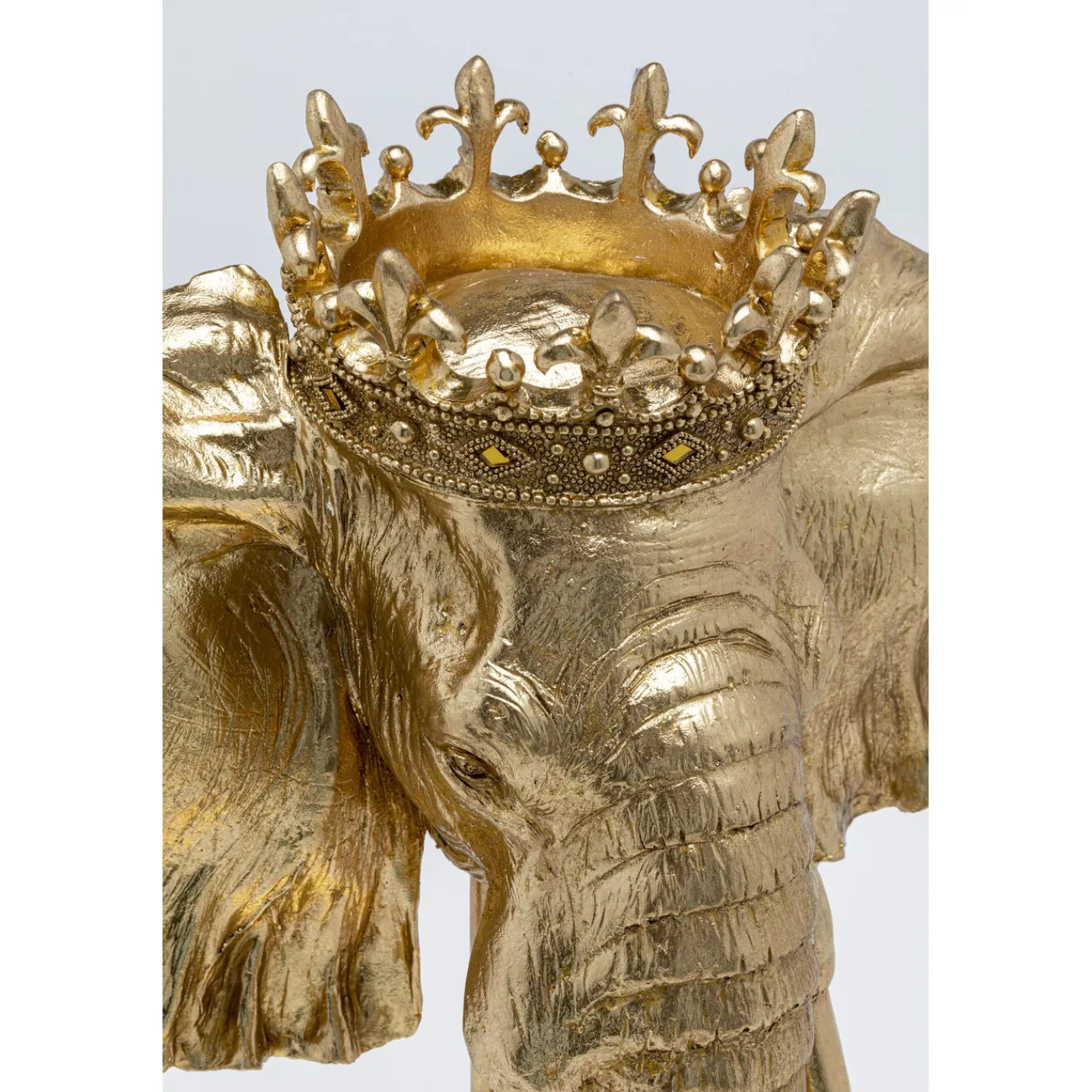 KARE Design Objet Décoratif Elephant Royal Dore 57Cm