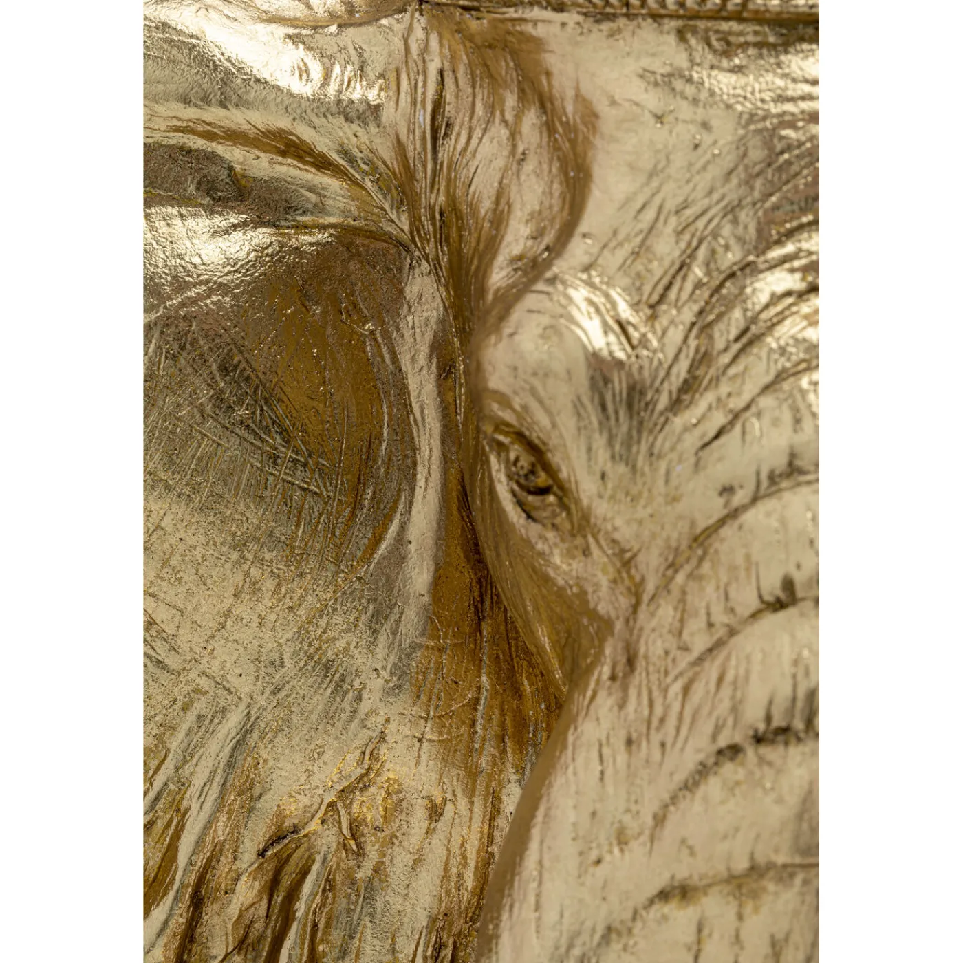 KARE Design Objet Décoratif Elephant Royal Dore 57Cm