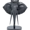 KARE Design Objet Décoratif Elephant Royal Noir 57Cm