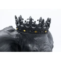 KARE Design Objet Décoratif Elephant Royal Noir 57Cm