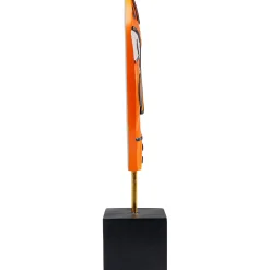 KARE Design Objet Décoratif Face Orange 50Cm