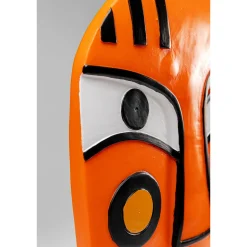 KARE Design Objet Décoratif Face Orange 50Cm