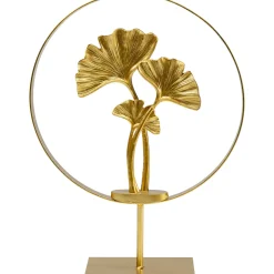KARE Design Objet Décoratif Ginkgo In The Circle 34Cm