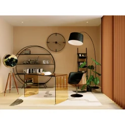 KARE Design Objet Décoratif Globe Earth Noir