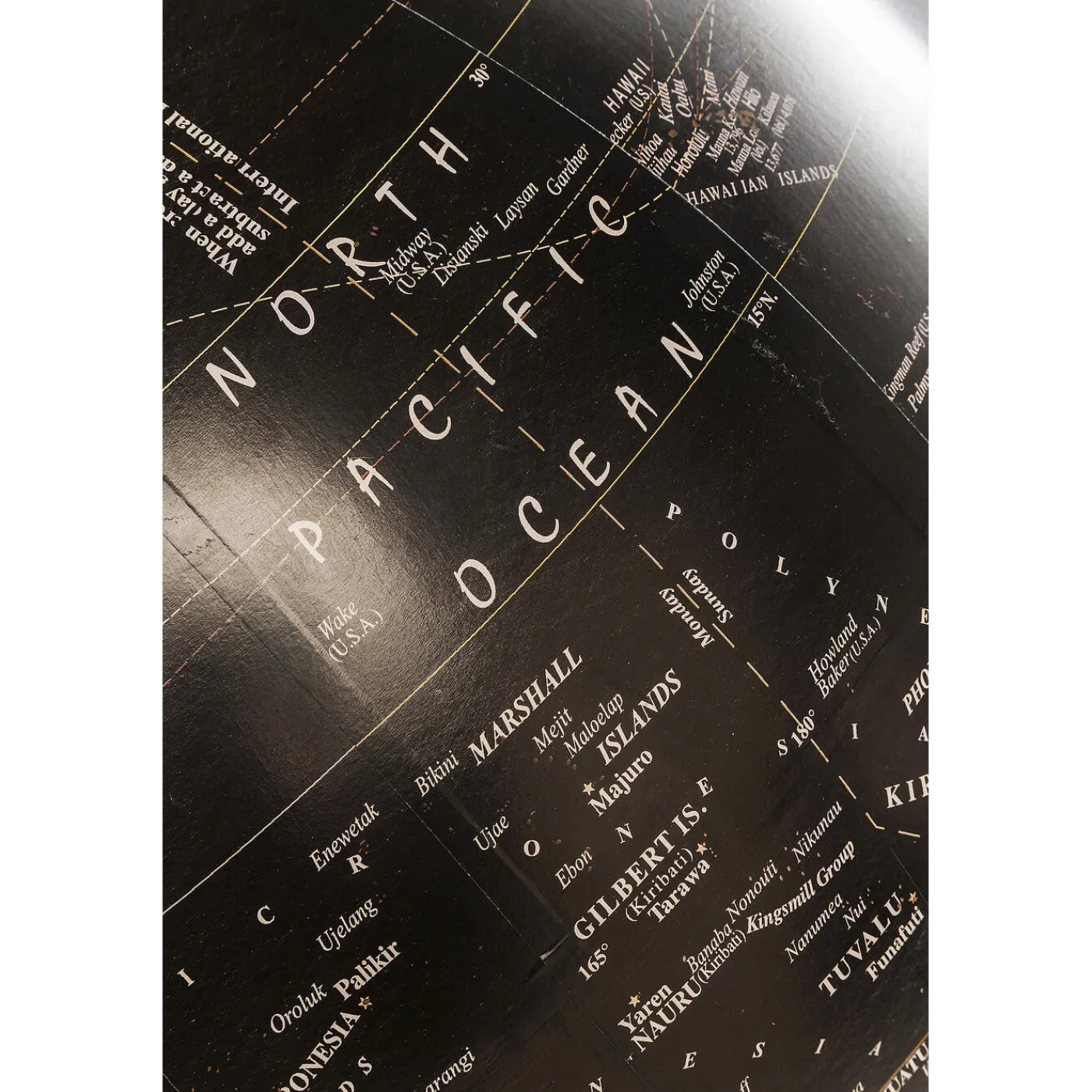 KARE Design Objet Décoratif Globe Earth Noir