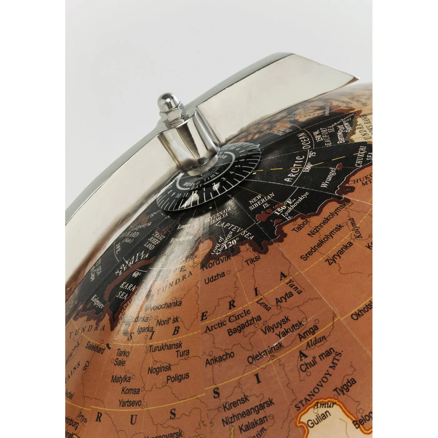KARE Design Objet Décoratif Globe Earth Noir