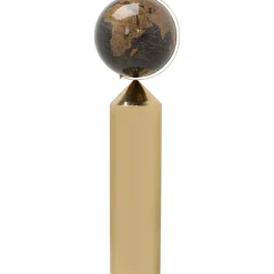 KARE Design Objet Décoratif Globe Top Dore 132Cm