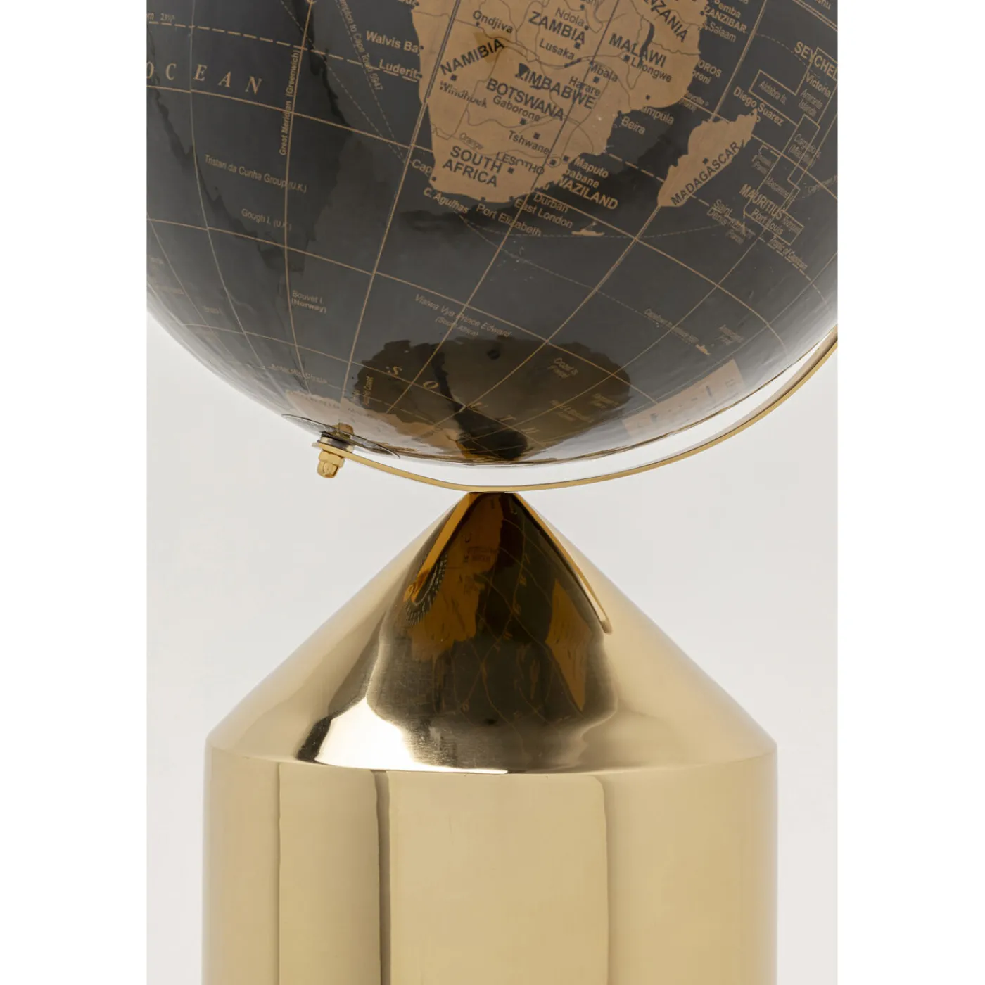 KARE Design Objet Décoratif Globe Top Dore 132Cm