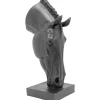 KARE Design Objet Décoratif Horse Face Noir 72Cm