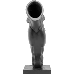 KARE Design Objet Décoratif Horse Face Noir 57Cm
