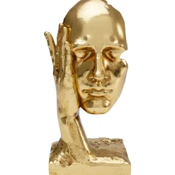 KARE Design Objet Décoratif In My Mind Dore 30Cm