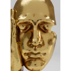 KARE Design Objet Décoratif In My Mind Dore 30Cm