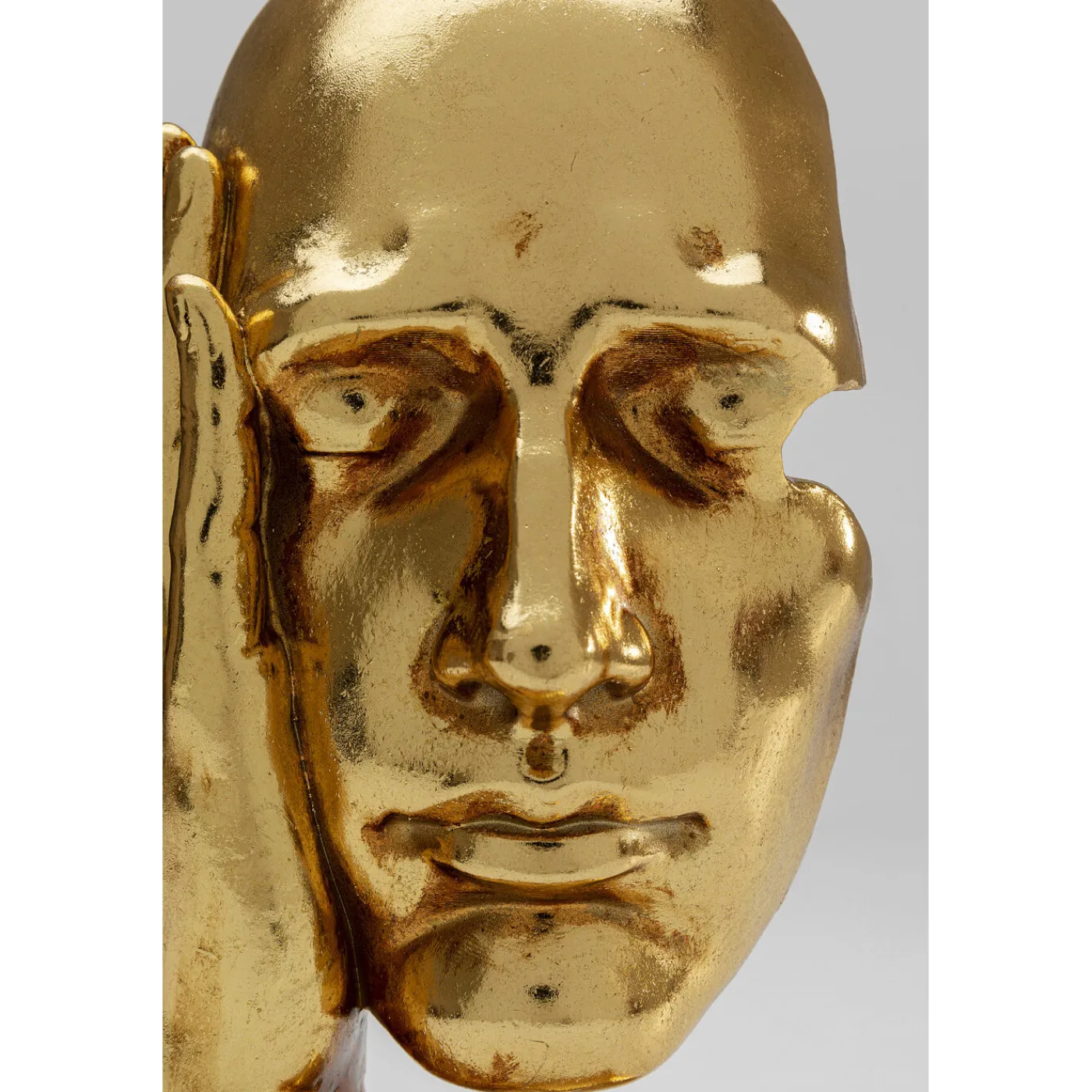 KARE Design Objet Décoratif In My Mind Dore 30Cm