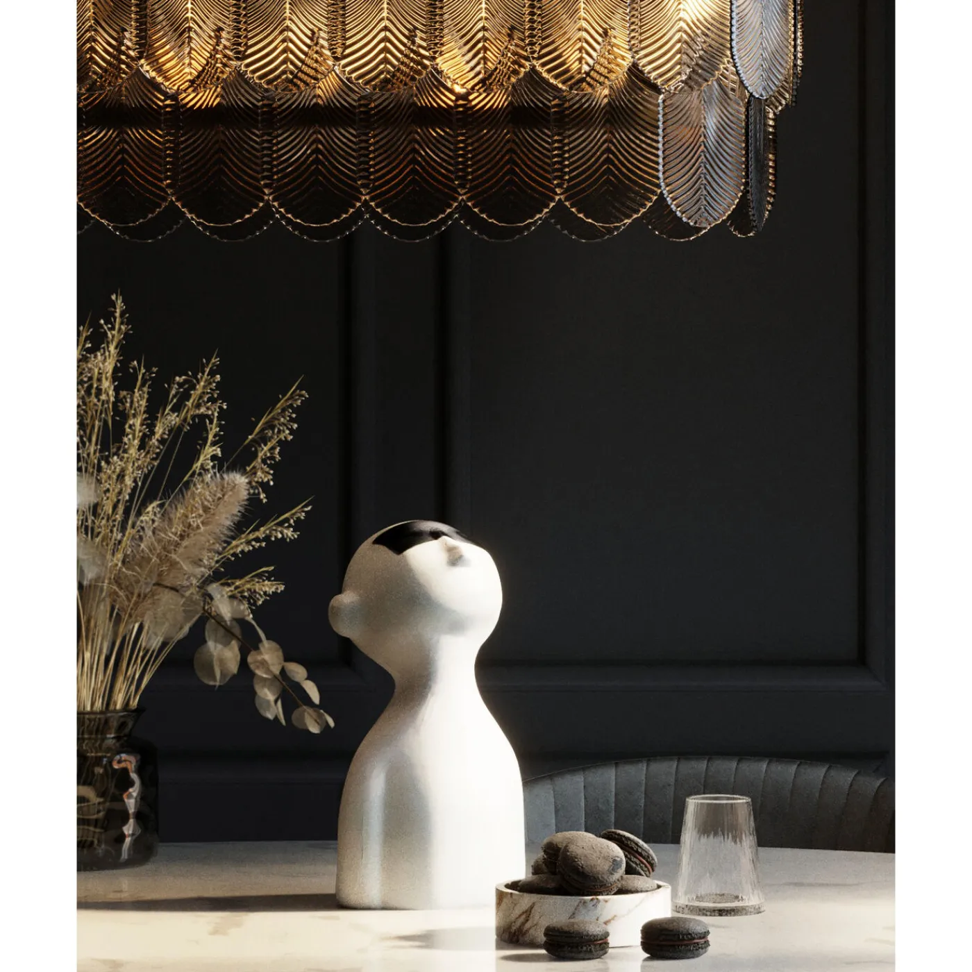 KARE Design Objet Décoratif Johnny 39Cm