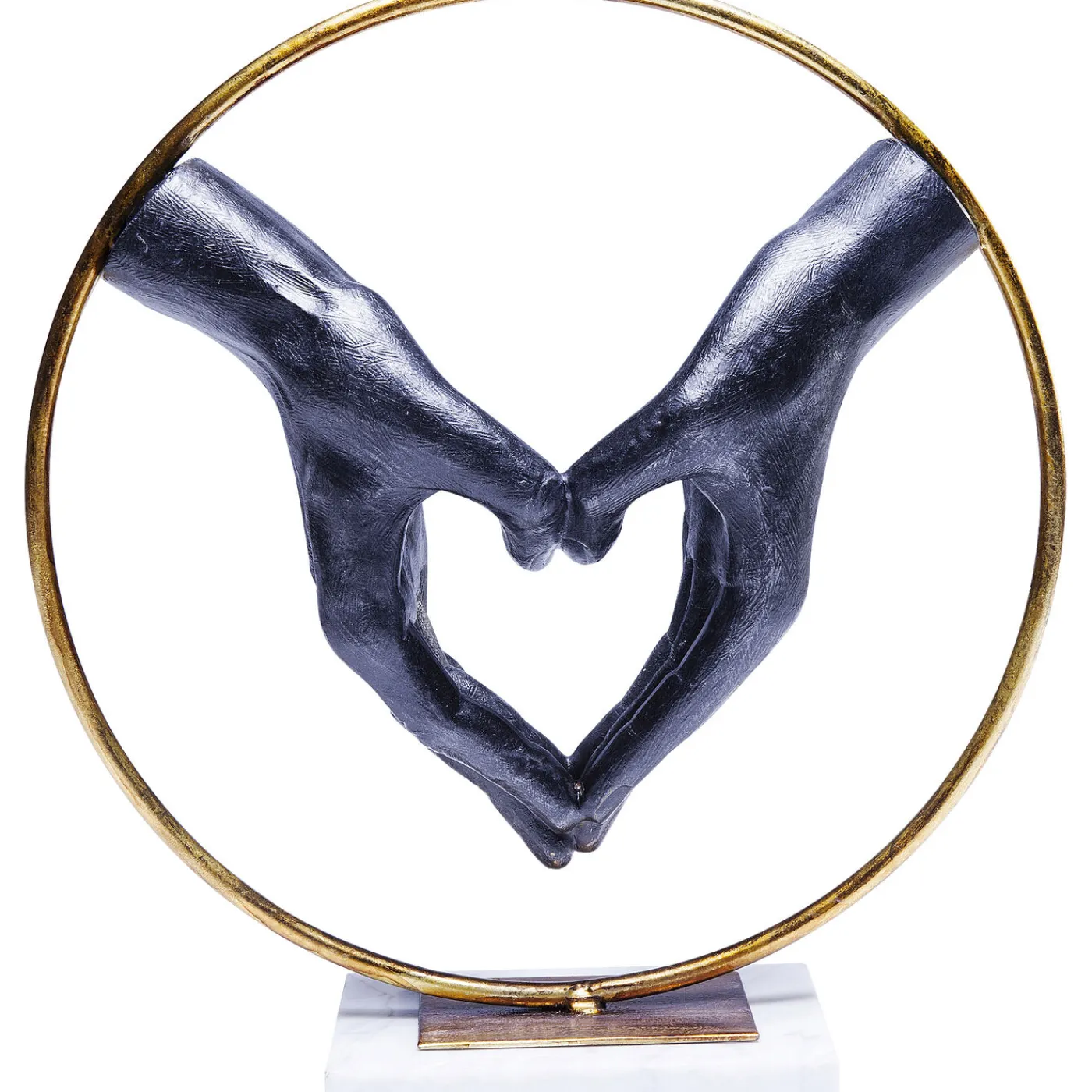 KARE Design Objet Décoratif Éléments Heart Hand 33Cm