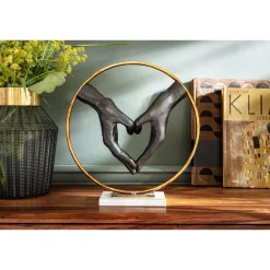 KARE Design Objet Décoratif Éléments Heart Hand 33Cm