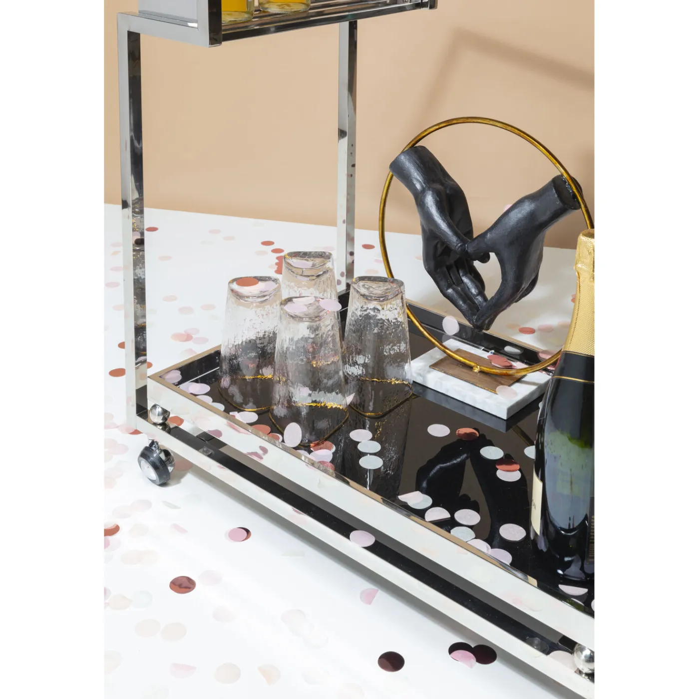 KARE Design Objet Décoratif Éléments Heart Hand 33Cm